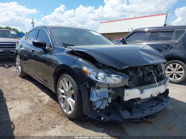 2017 Mazda Mazda6 Touring მანქანა იყიდება აუქციონზე, vin: JM1GL1V55H1137750, აუქციონის ნომერი: 45600298