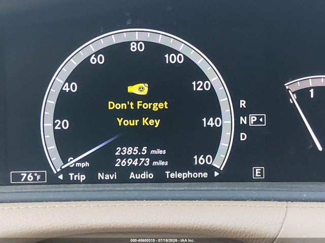 45600315 :رقم المزاد ، WDDEJ9EB9BA027203 vin ، 2011 Mercedes-benz Cl 550 4matic مزاد بيع