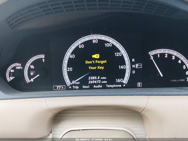 45600315 :رقم المزاد ، WDDEJ9EB9BA027203 vin ، 2011 Mercedes-benz Cl 550 4matic مزاد بيع
