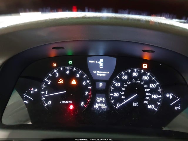 Aukcja sprzedaży 2008 Lexus Ls 460, vin: JTHBL46F085052213, numer aukcji: 45600321