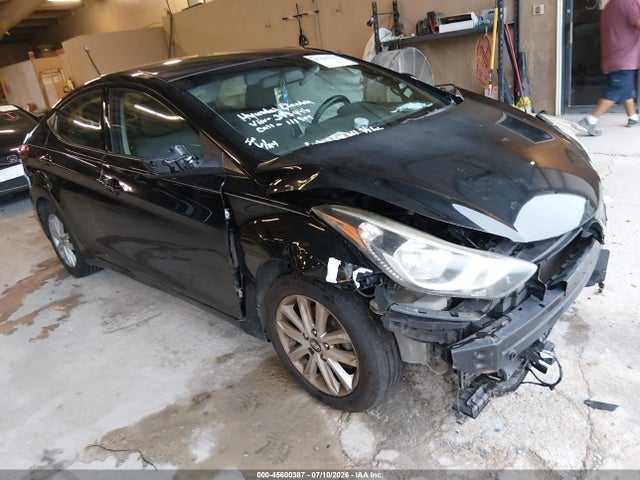 2015 Hyundai Elantra Se მანქანა იყიდება აუქციონზე, vin: KMHDH4AE6FU393446, აუქციონის ნომერი: 45600387