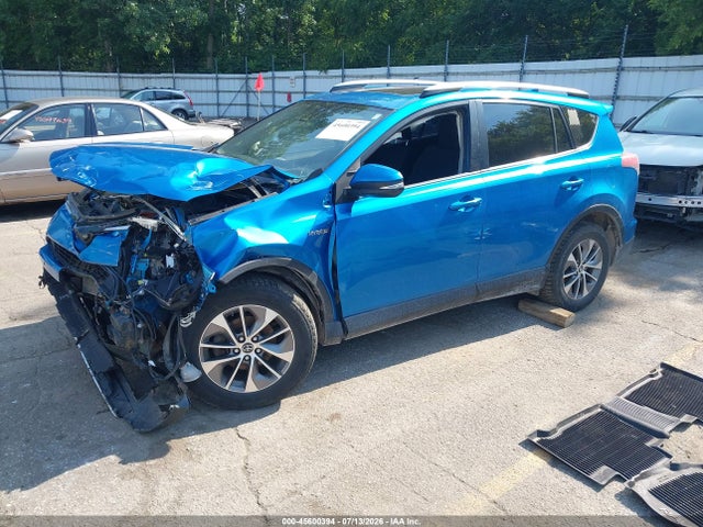 45600394 :رقم المزاد ، JTMRJREV0GD041454 vin ، 2016 Toyota Rav4 Hybrid Xle مزاد بيع