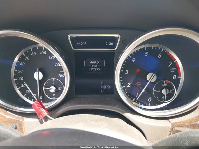 Продаж на аукціоні авто 2015 Mercedes-benz Ml 350 4matic, vin: 4JGDA5HB6FA507114, номер лоту: 45600426