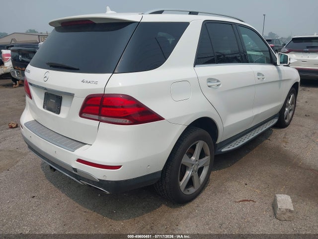 45600451 :رقم المزاد ، 4JGDA5HB0GA697414 vin ، 2016 Mercedes-benz Gle 350 4matic مزاد بيع