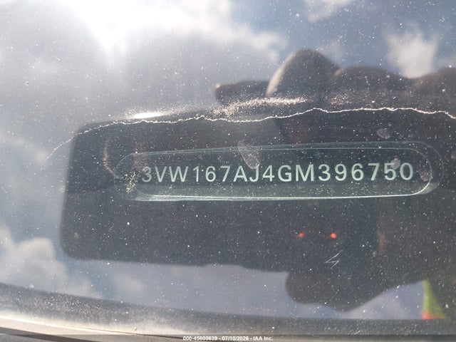 Aukcja sprzedaży 2016 Volkswagen Jetta 1.4t S, vin: 3VW167AJ4GM396750, numer aukcji: 45600639
