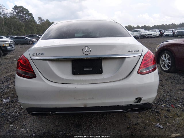 Продажа на аукционе авто 2015 Mercedes-benz C 300 4matic, vin: 55SWF4KB6FU019966, номер лота: 45600663
