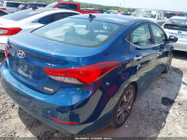 Продажа на аукционе авто 2015 Hyundai Elantra Limited, vin: KMHDH4AE6FU359135, номер лота: 45600673