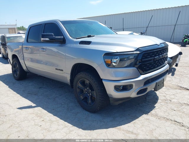 45600712 :رقم المزاد ، 1C6SRFFT5NN220531 vin ، 2022 Ram 1500 Big Horn  4x4 5'7 Box مزاد بيع
