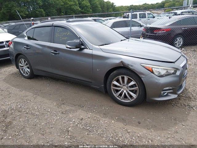 45600717 :رقم المزاد ، JN1BV7ARXFM390920 vin ، 2015 Infiniti Q50 Premium مزاد بيع