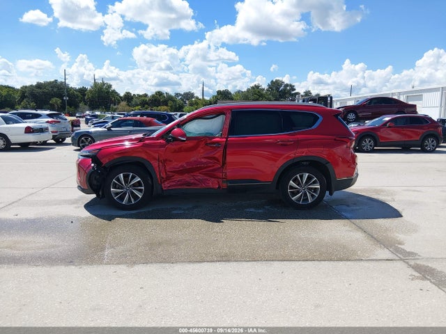 2020 Hyundai Santa Fe Limited მანქანა იყიდება აუქციონზე, vin: 5NMS5CAD2LH229409, აუქციონის ნომერი: 45600739