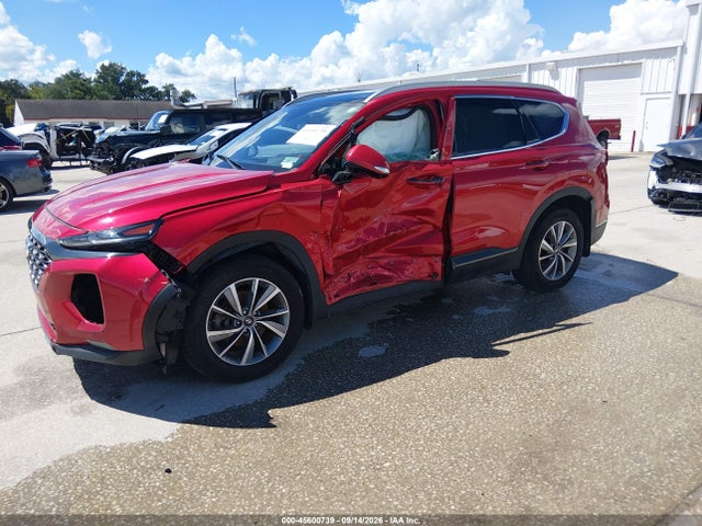 2020 Hyundai Santa Fe Limited მანქანა იყიდება აუქციონზე, vin: 5NMS5CAD2LH229409, აუქციონის ნომერი: 45600739