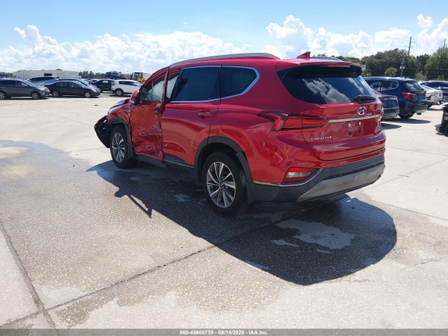 2020 Hyundai Santa Fe Limited მანქანა იყიდება აუქციონზე, vin: 5NMS5CAD2LH229409, აუქციონის ნომერი: 45600739
