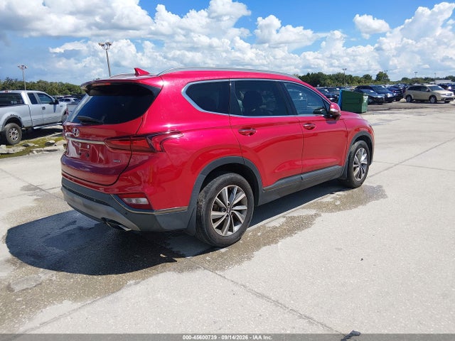 2020 Hyundai Santa Fe Limited მანქანა იყიდება აუქციონზე, vin: 5NMS5CAD2LH229409, აუქციონის ნომერი: 45600739