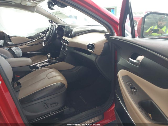 2020 Hyundai Santa Fe Limited მანქანა იყიდება აუქციონზე, vin: 5NMS5CAD2LH229409, აუქციონის ნომერი: 45600739