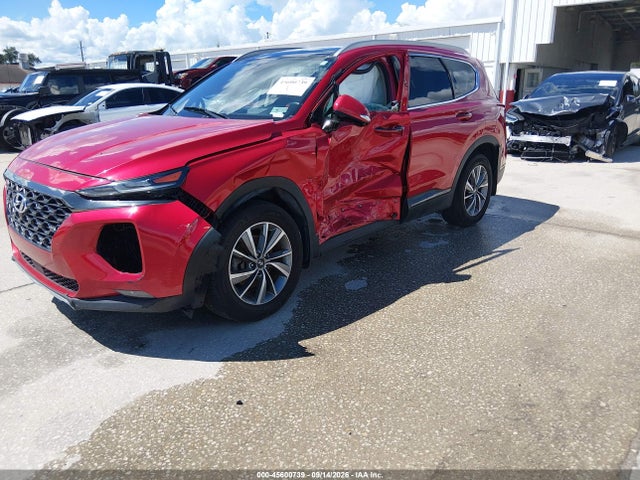 2020 Hyundai Santa Fe Limited მანქანა იყიდება აუქციონზე, vin: 5NMS5CAD2LH229409, აუქციონის ნომერი: 45600739