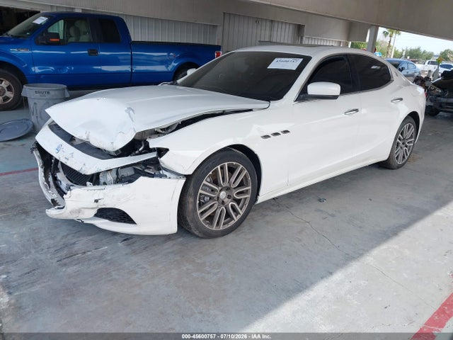 Продажа на аукционе авто 2015 Maserati Ghibli, vin: ZAM57XSA7F1162173, номер лота: 45600757