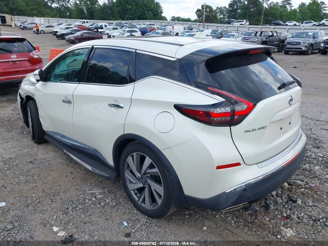 Продажа на аукционе авто 2021 Nissan Murano Sl Intelligent Awd, vin: 5N1AZ2CS7MC127878, номер лота: 45600762