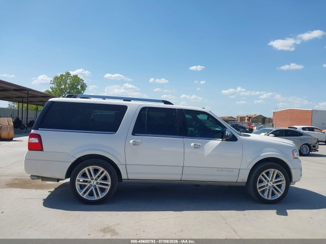 2017 Ford Expedition El Platinum მანქანა იყიდება აუქციონზე, vin: 1FMJK1LT5HEA20717, აუქციონის ნომერი: 45600793