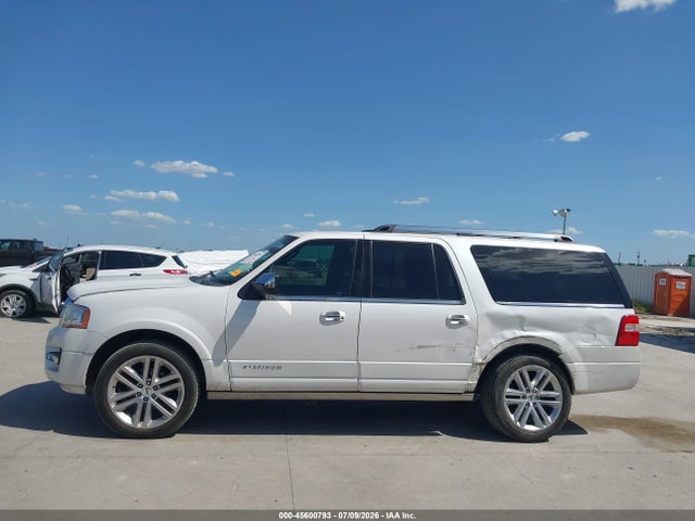 2017 Ford Expedition El Platinum მანქანა იყიდება აუქციონზე, vin: 1FMJK1LT5HEA20717, აუქციონის ნომერი: 45600793