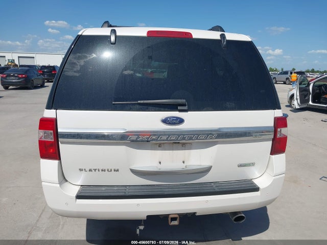 2017 Ford Expedition El Platinum მანქანა იყიდება აუქციონზე, vin: 1FMJK1LT5HEA20717, აუქციონის ნომერი: 45600793