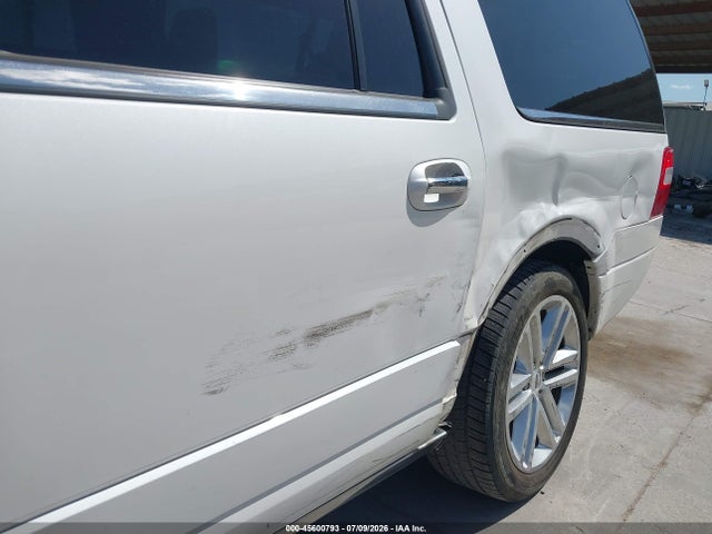 2017 Ford Expedition El Platinum მანქანა იყიდება აუქციონზე, vin: 1FMJK1LT5HEA20717, აუქციონის ნომერი: 45600793