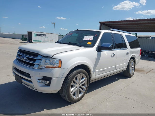 2017 Ford Expedition El Platinum მანქანა იყიდება აუქციონზე, vin: 1FMJK1LT5HEA20717, აუქციონის ნომერი: 45600793