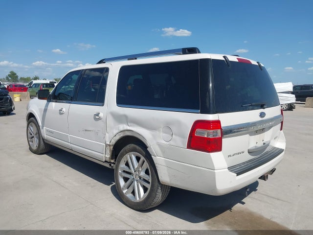 2017 Ford Expedition El Platinum მანქანა იყიდება აუქციონზე, vin: 1FMJK1LT5HEA20717, აუქციონის ნომერი: 45600793