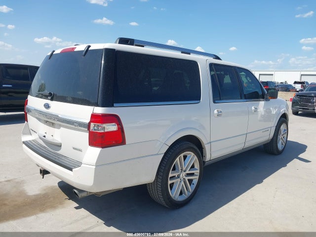 2017 Ford Expedition El Platinum მანქანა იყიდება აუქციონზე, vin: 1FMJK1LT5HEA20717, აუქციონის ნომერი: 45600793