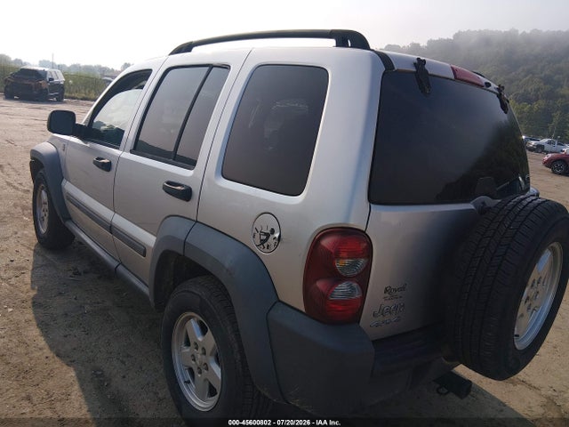 2007 Jeep Liberty Sport მანქანა იყიდება აუქციონზე, vin: 1J4GL48K17W695254, აუქციონის ნომერი: 45600802