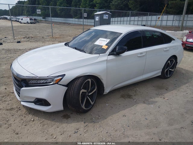 Aukcja sprzedaży 2022 Honda Accord Sport, vin: 1HGCV1F38NA124493, numer aukcji: 45600876