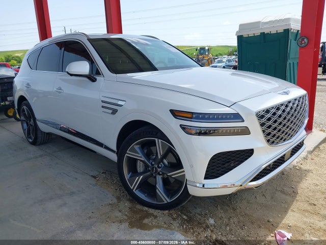 2025 Genesis Gv80 3.5t Prestige Awd მანქანა იყიდება აუქციონზე, vin: KMUHEESC5SU261674, აუქციონის ნომერი: 45600880