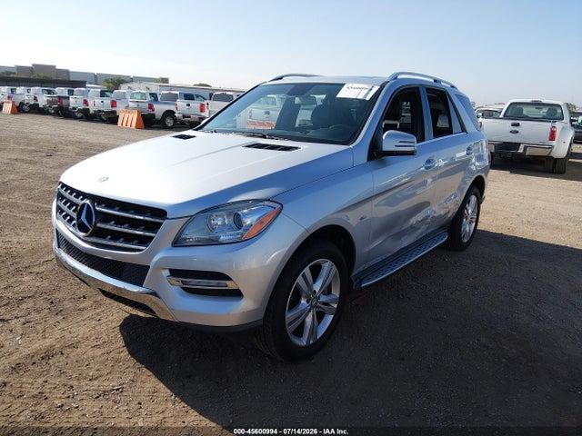 45600994 :رقم المزاد ، 4JGDA5HB3CA037393 vin ، 2012 Mercedes-benz Ml 350 4matic مزاد بيع