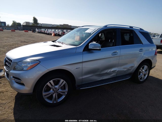 45600994 :رقم المزاد ، 4JGDA5HB3CA037393 vin ، 2012 Mercedes-benz Ml 350 4matic مزاد بيع