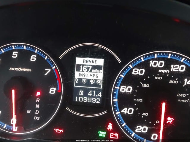 45601051 :رقم المزاد ، JH4CL96838C016627 vin ، 2008 Acura Tsx مزاد بيع