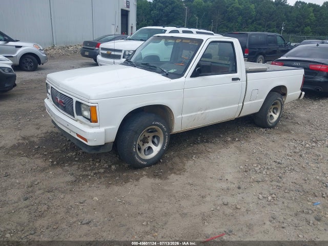 45601124 :رقم المزاد ، 1GTCS14R1M8550515 vin ، 1991 Gmc Sonoma مزاد بيع