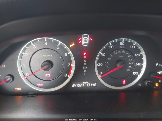 45601132 :رقم المزاد ، 1HGCP2F38CA055642 vin ، 2012 Honda Accord Sdn Lx مزاد بيع