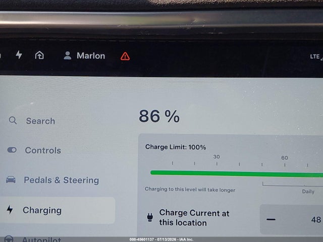 Продаж на аукціоні авто 2016 Tesla Model S 60/70/75/85, vin: 5YJSA1E11GF139367, номер лоту: 45601137