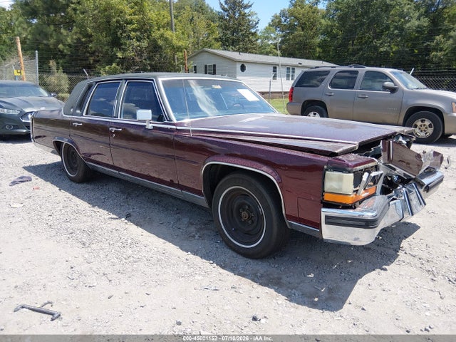 45601152 :رقم المزاد ، 1G6DW51Y0KR717856 vin ، 1989 Cadillac Brougham مزاد بيع