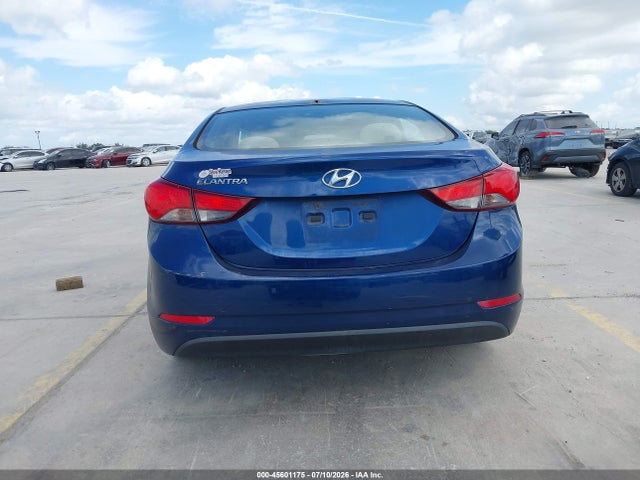 Aukcja sprzedaży 2016 Hyundai Elantra Se, vin: 5NPDH4AE9GH749663, numer aukcji: 45601175