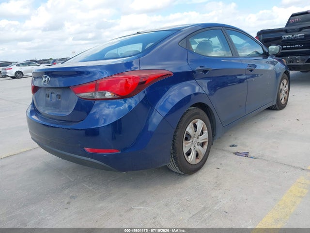 Aukcja sprzedaży 2016 Hyundai Elantra Se, vin: 5NPDH4AE9GH749663, numer aukcji: 45601175