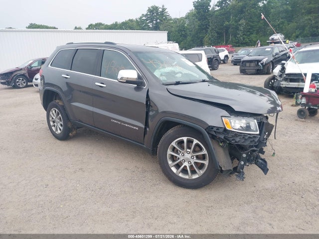 45601299 :رقم المزاد ، 1C4RJFBG8GC385933 vin ، 2016 Jeep Grand Cherokee Limited مزاد بيع
