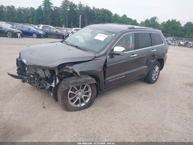 45601299 :رقم المزاد ، 1C4RJFBG8GC385933 vin ، 2016 Jeep Grand Cherokee Limited مزاد بيع
