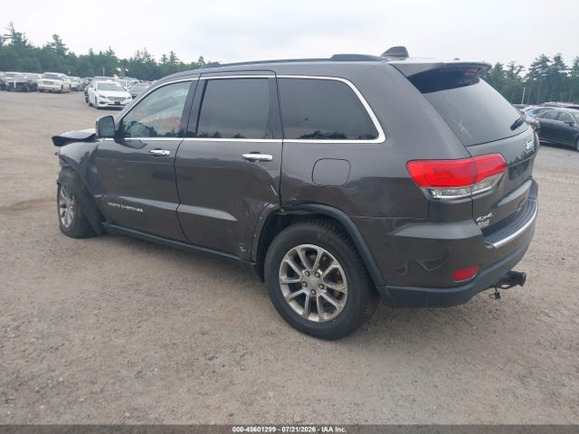 45601299 :رقم المزاد ، 1C4RJFBG8GC385933 vin ، 2016 Jeep Grand Cherokee Limited مزاد بيع