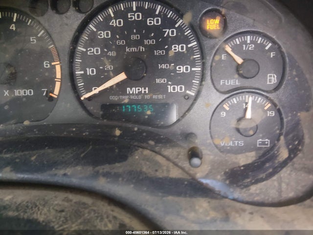 Aukcja sprzedaży 2002 Gmc Sonoma Sl, vin: 1GTCS145828168301, numer aukcji: 45601364