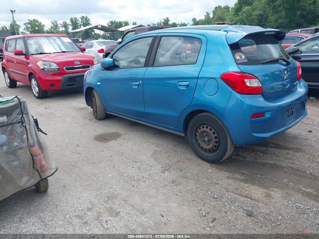 Aukcja sprzedaży 2017 Mitsubishi Mirage Es, vin: ML32A3HJ6HH011573, numer aukcji: 45601373
