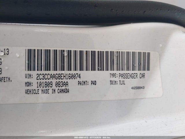 Aukcja sprzedaży 2014 Chrysler 300, vin: 2C3CCAAG8EH160074, numer aukcji: 45601412
