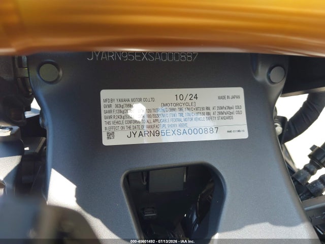 Yamaha Mt09 Sp 2025 JYARN95EXSA000887 Image 10