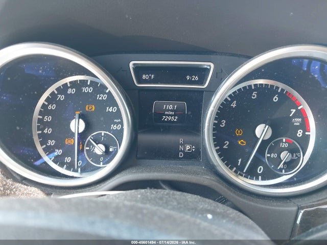 Aukcja sprzedaży 2014 Mercedes-benz Ml 350, vin: 4JGDA5JB6EA315345, numer aukcji: 45601494
