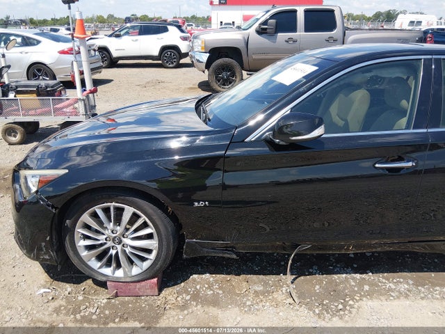 Продажа на аукционе авто 2019 Infiniti Q50 3.0t Luxe, vin: JN1EV7AP5KM511861, номер лота: 45601514
