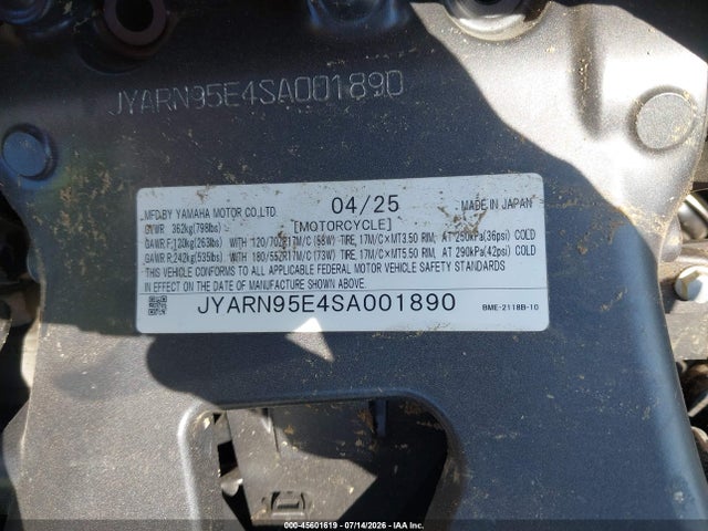 Yamaha Mt09 Sp 2025 JYARN95E4SA001890 Image 10
